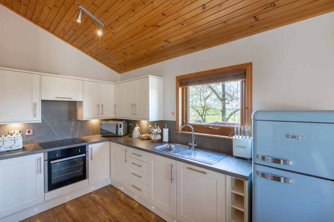 Douglas Fir Lodge With Hot Tub Near Cupar Fife Luthrie Zewnętrze zdjęcie