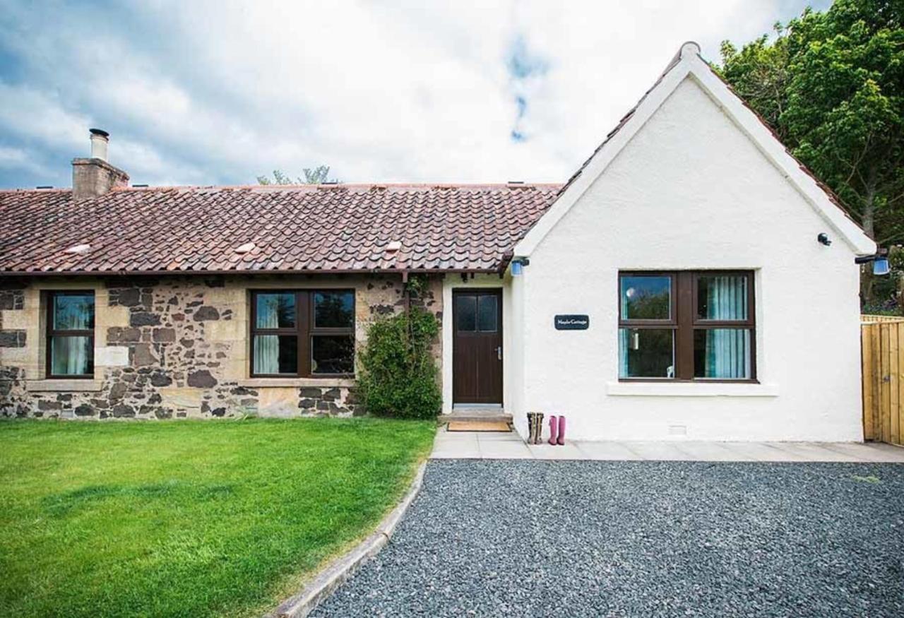 Douglas Fir Lodge With Hot Tub Near Cupar Fife Luthrie Zewnętrze zdjęcie